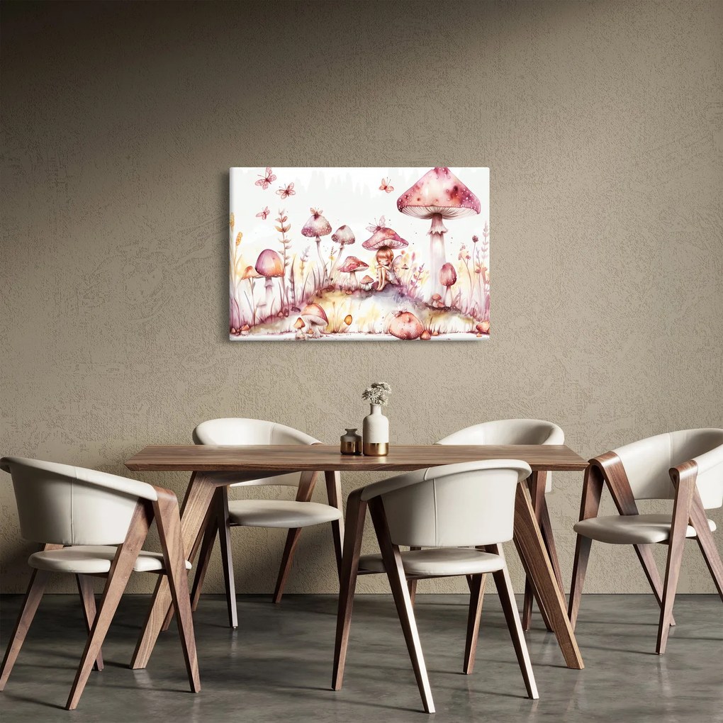 Kép - Rózsaszín tündér (90x60 cm)