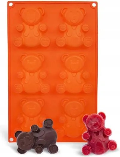 Orion Mackós Sütőforma 31x18x2cm Narancssárga