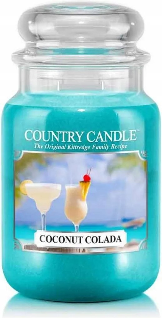 Nagy gyertya Coconut Colada Country Candle