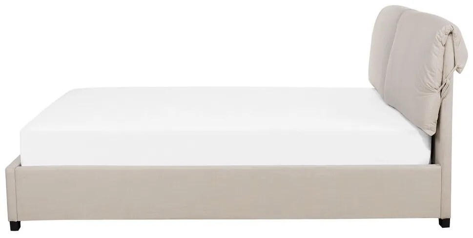 Franciaágy 160 cm BELLA (ágyráccsal) (bézs). 1007171