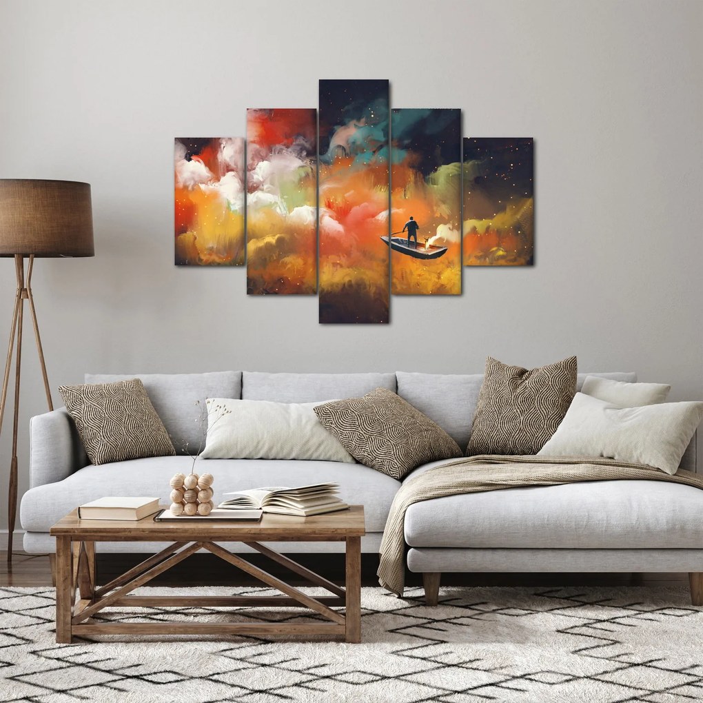 Kép - Az űrben úszó ember (150x105 cm)