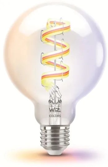 LED RGBW Dimmelhető izzó G95 E27/6,3W/230V 2200-6500K Wi-Fi - WiZ