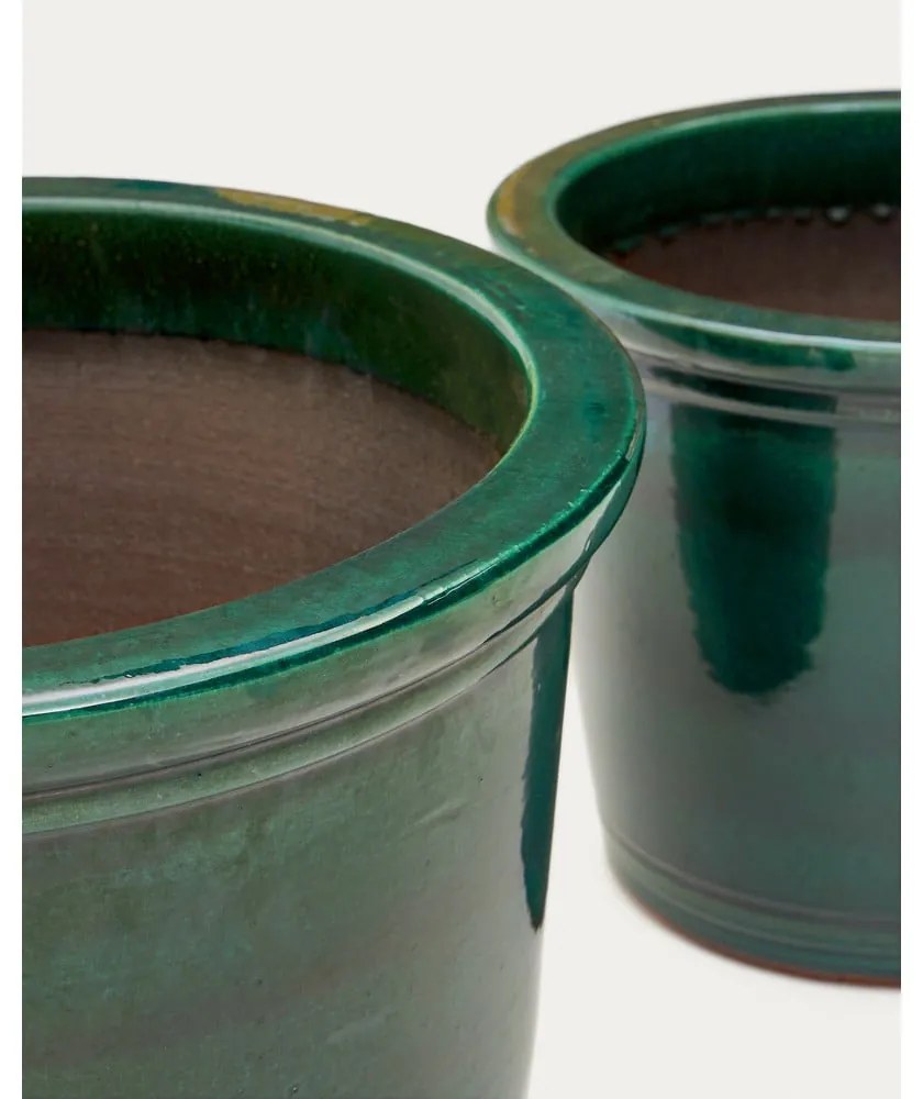 Terrakotta virágcserép készlet 2 db-os ø 47 cm Presili – Kave Home