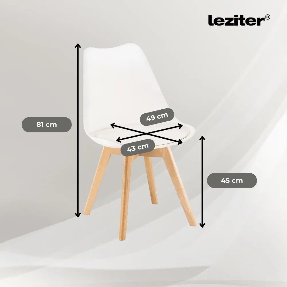 Zelma 4+1 étkező garnitúra fekete-fehér