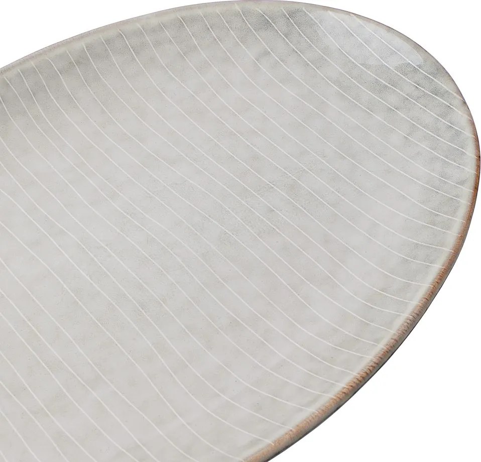 HENLEY lapos tányér, ovális 30 x 21cm