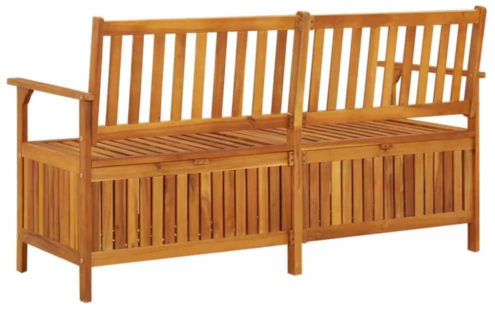 tömör akácfa tárolópad 148 cm
