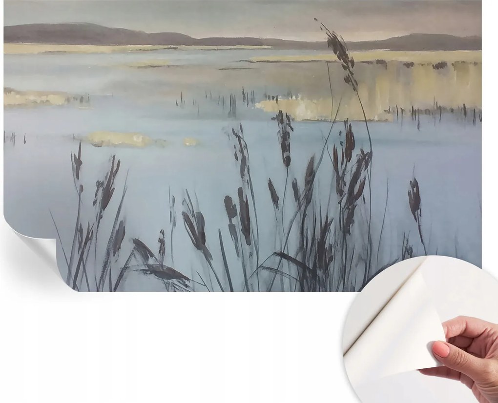 Dekoratív Öntapadós Tapéta Divatos Minták Nyugodt tó 416x254 cm