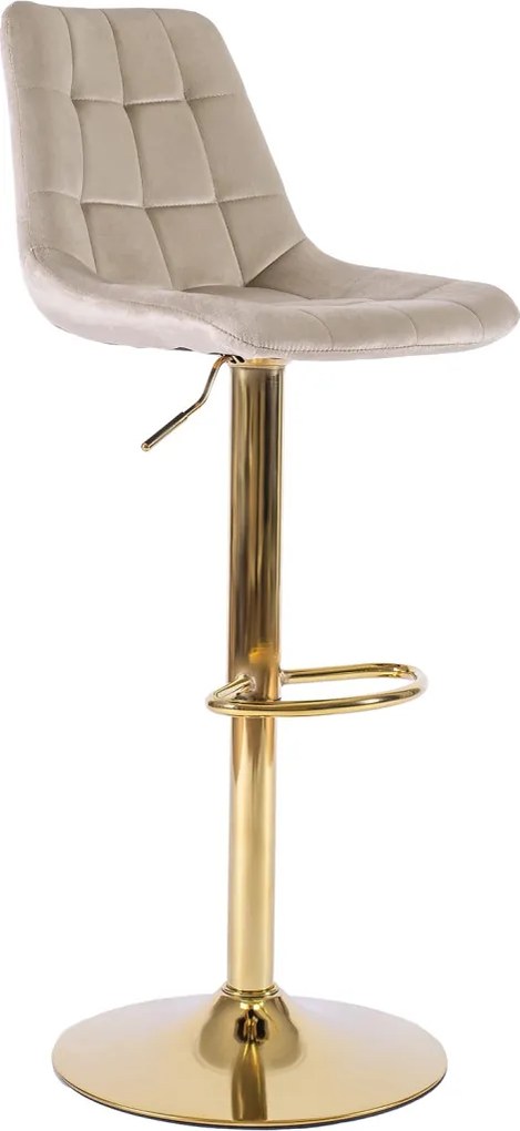 ARCOS bárszék bézs bársony