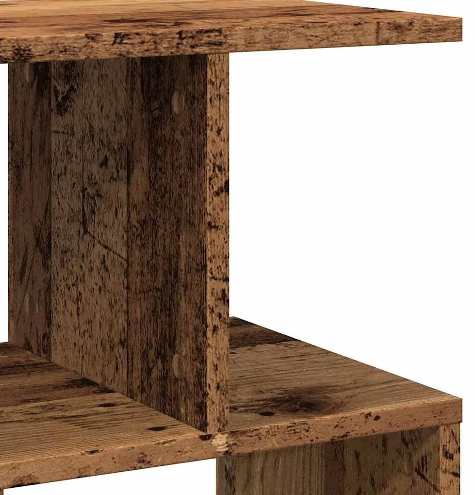 éjjeliszekrények 2 db Régi fa 50x30x51,5 cm Gépelt fa