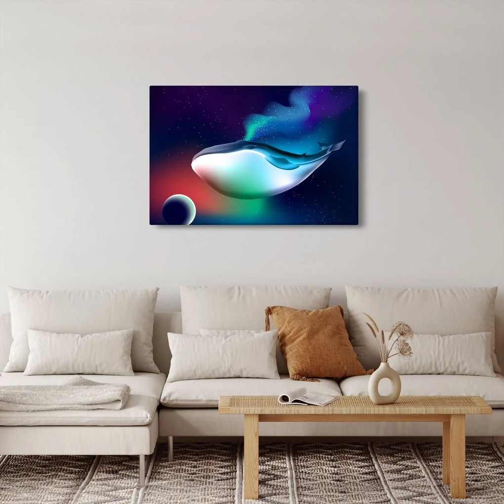 Kép - Űrbálna (90x60 cm)