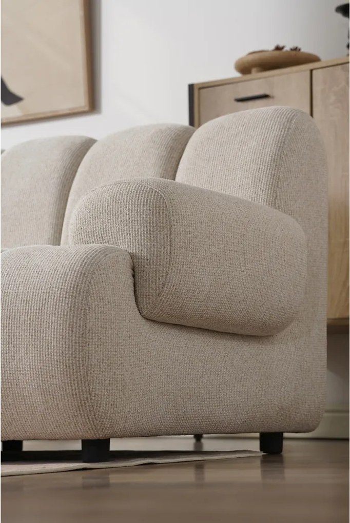 Taza 3,5 személyes kanapé, puffal, balos