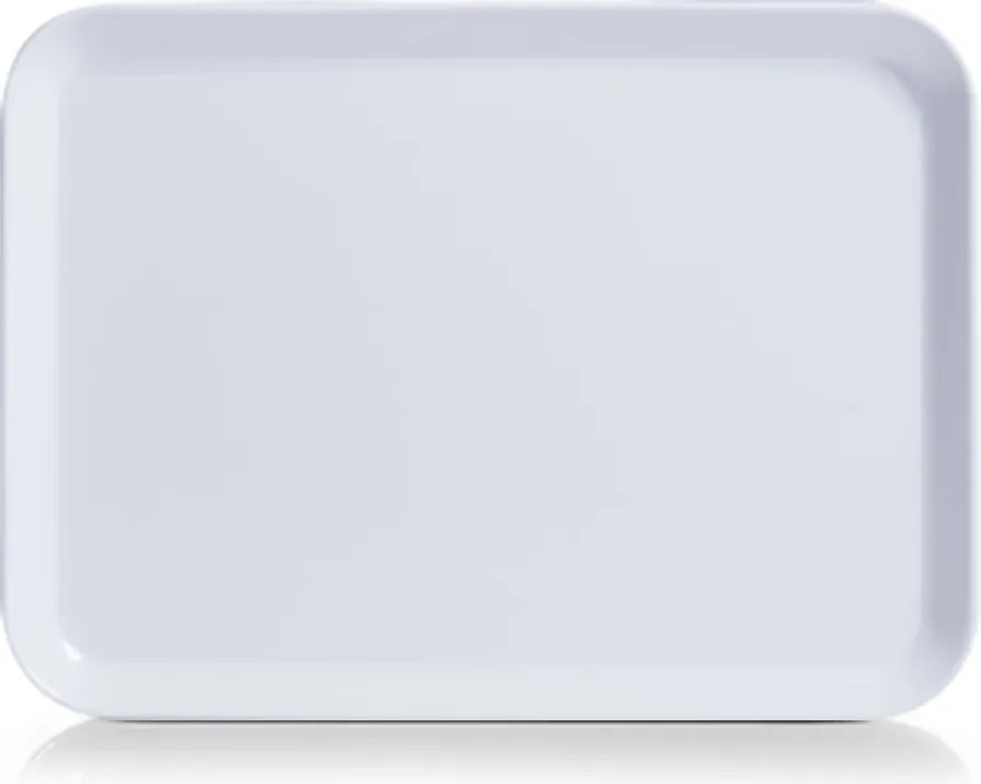 Melaminozott tálca, fehér