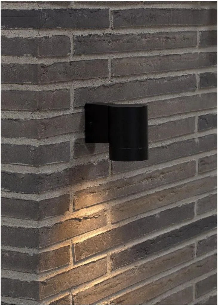 NORDLUX 21509903 TIN Modern Kültéri Fali Lámpa Fekete GU10 IP54