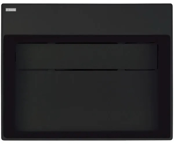 Deante CQR_NU5M CORREO 40x50 cm gránit mosdó fekete, pultba építhető