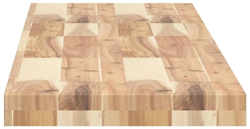 4 db kezeletlen tömör akácfa függőpolc 140 x 30 x 4 cm