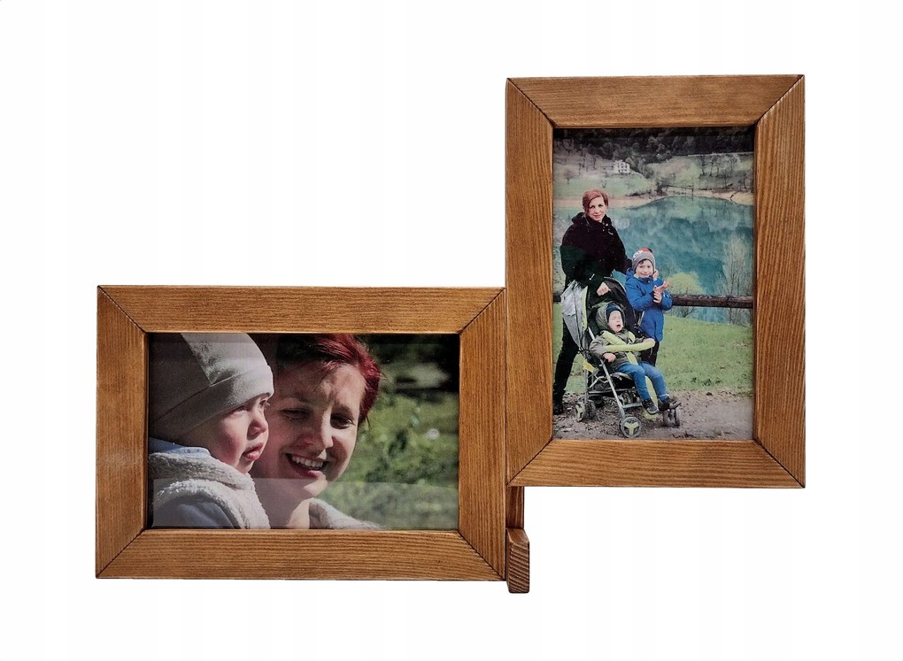 Képkeret Fenyőfa fotókeret Multirama 10x15cm Ajándék