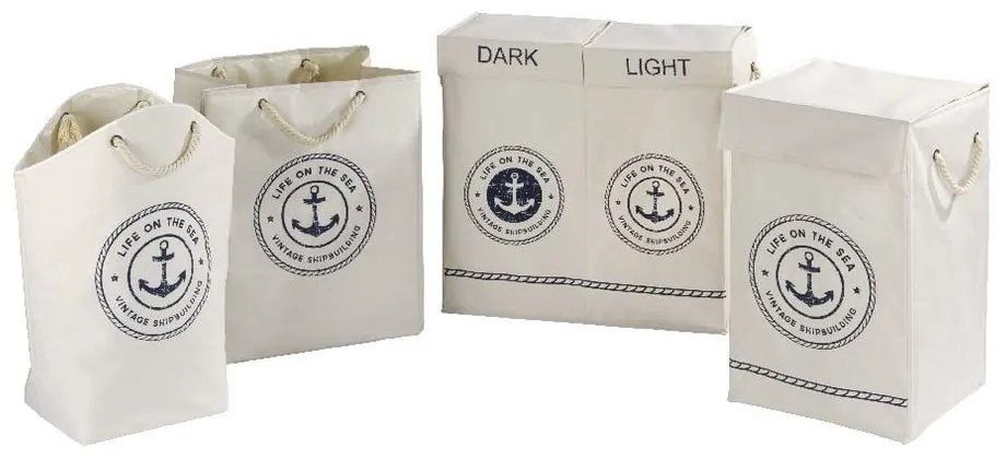 Sea Duo 2 részes szennyeskosár, 108 l - Wenko