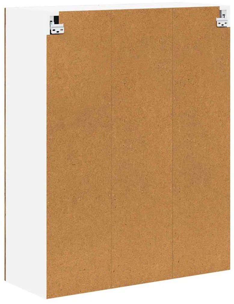 Fali konyhaszekrény polcokkal Öreg fa 80 x 31 x 100 cm Faanyag