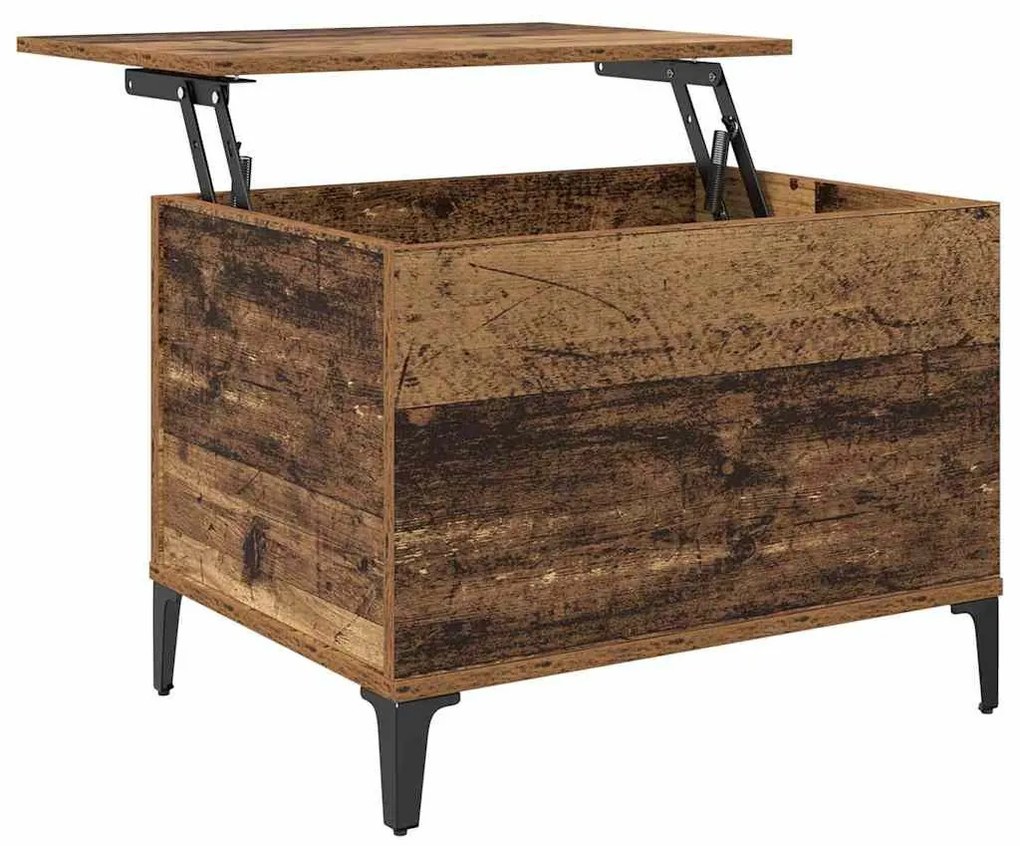 Dohányzóasztal Régi fa 60 x 44,5 x 45 cm Faanyag