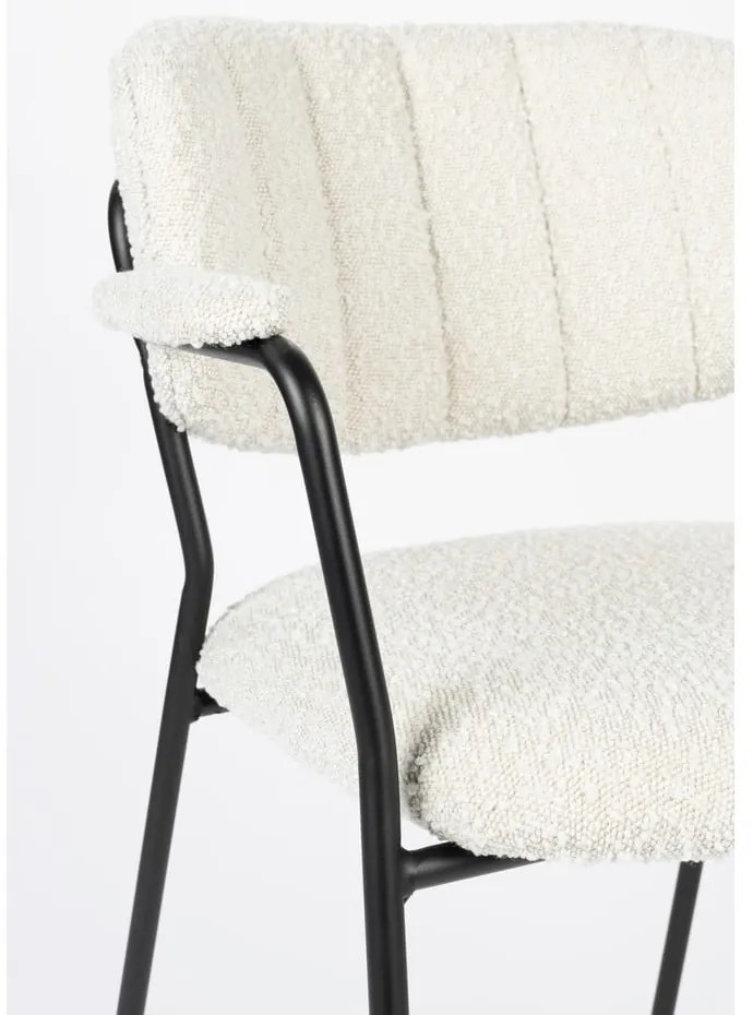 Fehér étkezőszék szett 2 db-os Jolien – White Label