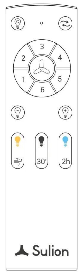 Sötét natúr színű LED mennyezeti lámpa ø 13 cm Regal – SULION