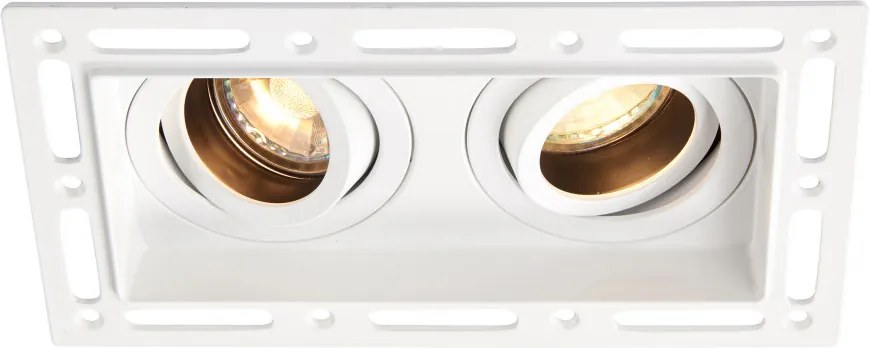 Endon TRIMLESS DOWNLIGHT 94754 Beépíthető spotlámpa 2x50W/GU10 IP20