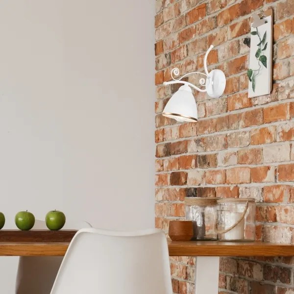 Fali lámpa RETRO II 1xE27/60W/230V fehér