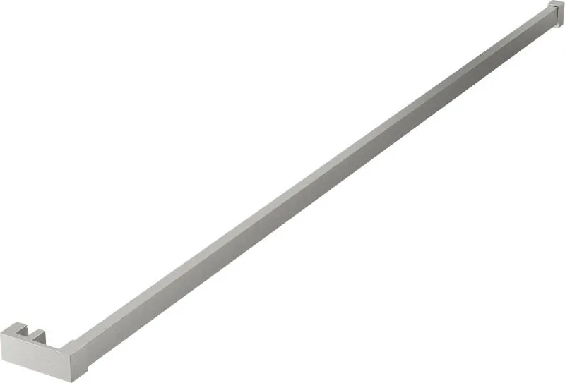 Mexen törölközőtartó zuhanyfalra, selyemfényű nikkel - 800-06-97