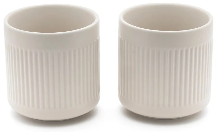 Fehér porcelán csésze szett 2 db-os 300 ml Skagen – Bredemeijer