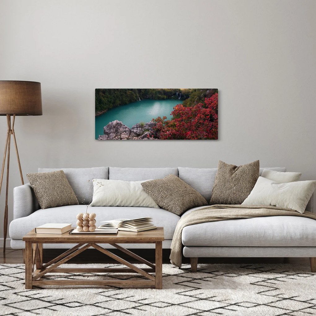 Tájkép (120x50 cm)