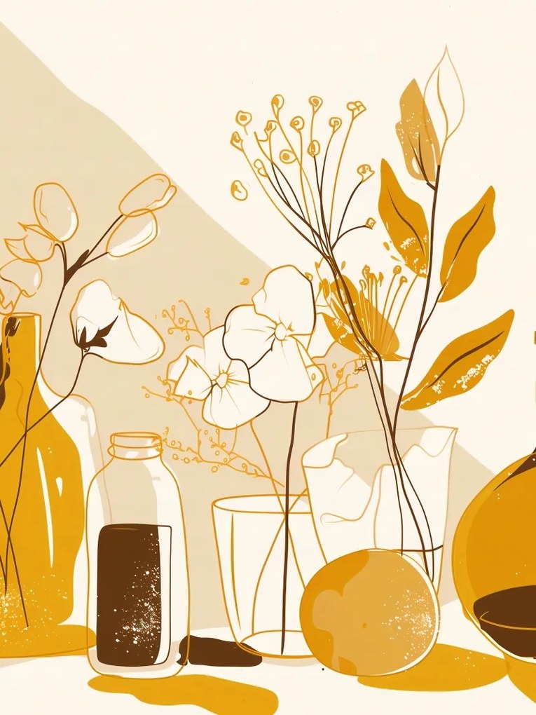 Poszter 75x100cm Napsütötte árnyalat