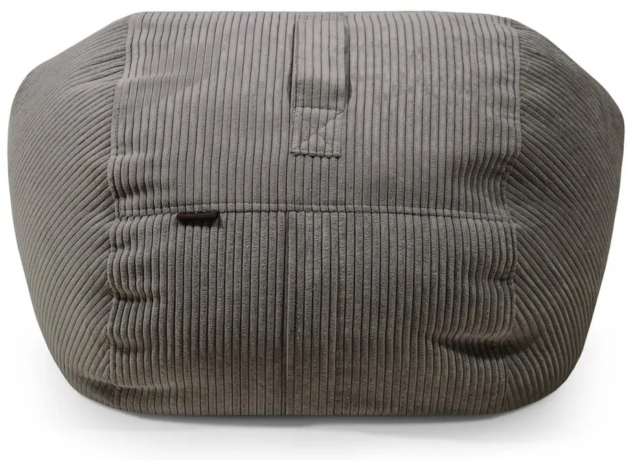 Téglavörös kordbársony gyerek babzsákfotel Roll 80 – SLOWDOWN