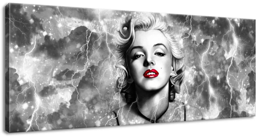 Gario Vászonkép Felvillanyozó Marilyn Monroe Méret: 90 x 60 cm