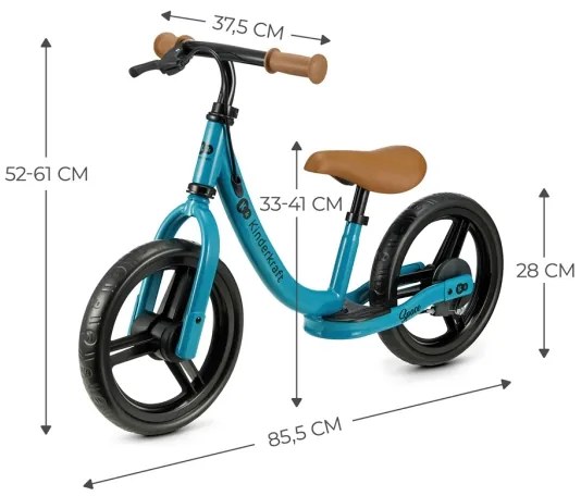 KINDERKRAFT - Tolós bicikli SPACE kék