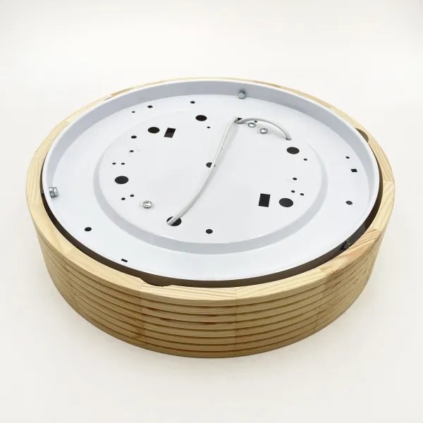 Mennyezeti lámpa NATURAL MODERN 2xE27/15W/230V, átmérő 37,5 cm, fenyő