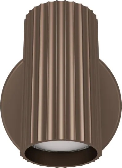 Eglo 902035 - Fali spotlámpa PORTILLO 1xGU10/5W/230V barna