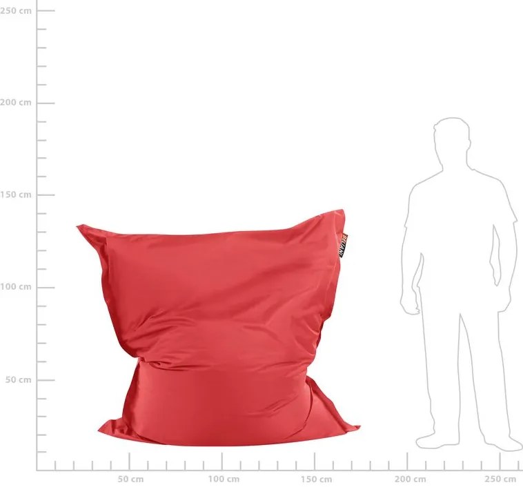 Babzsák 140x180 cm Xl (piros). 1009278
