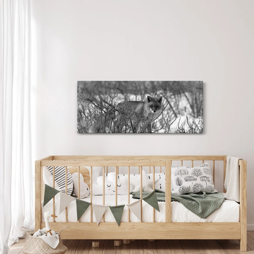 Kép - Róka télen (120x50 cm)