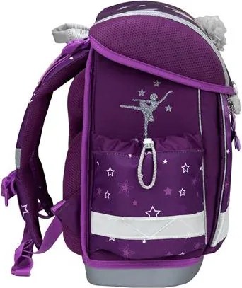 Iskolatáska, fémcsat, BELMIL Classy Prima Star, balerina (BL40313AG74L)