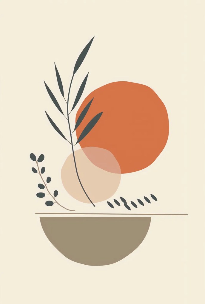 Poszter 68x101cm Föld és növények