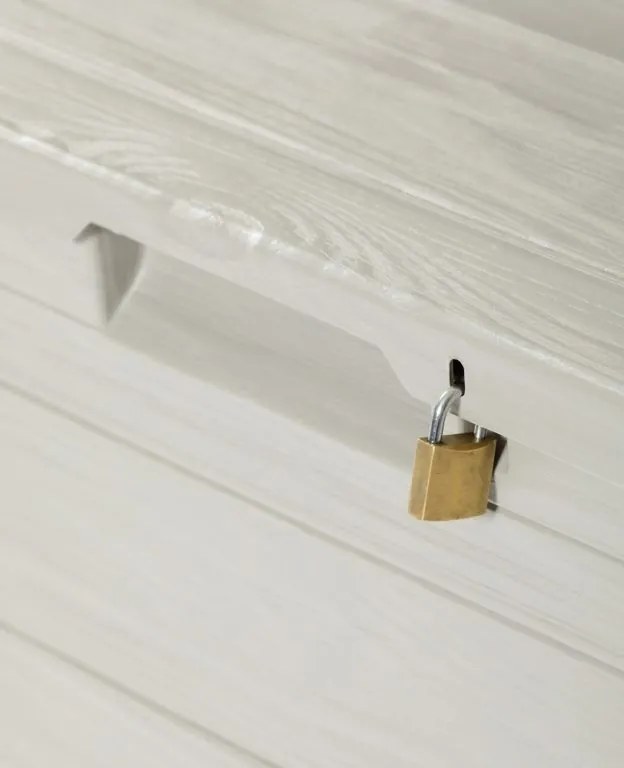 WOODYS Kerti műanyag tárolódoboz 280 L világosszürke