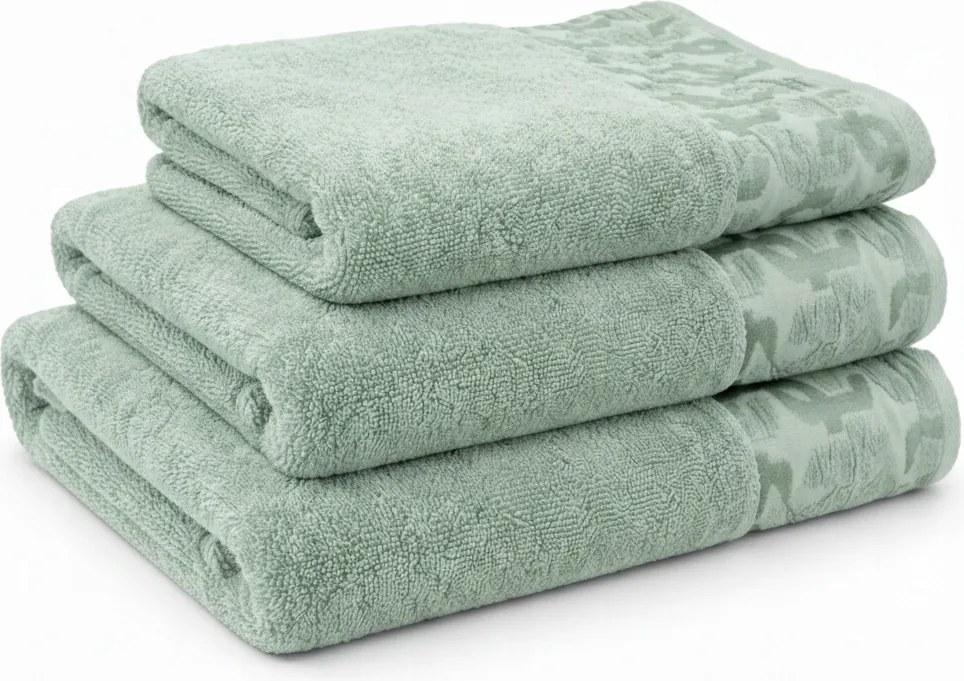 3 db-os Donna 500 g/m² pamut törölköző szett – 100×150 70×140 50×90