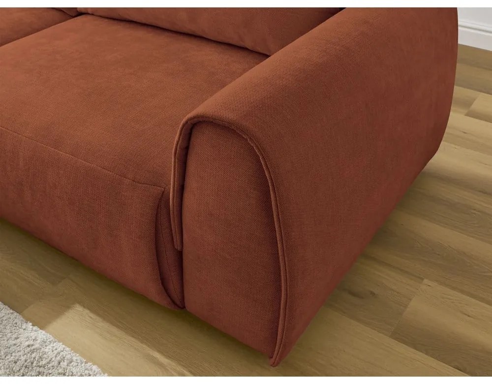 Narancssárga sarokkanapé Aden – Bobochic Paris