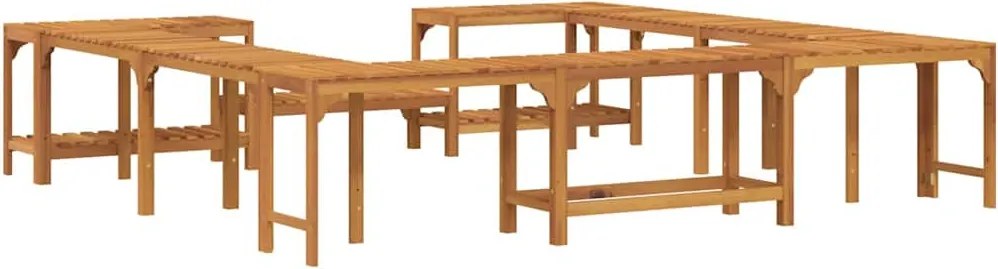 Jakuzzi Környezet Barna 250 x 250 cm Tömör Akácfa