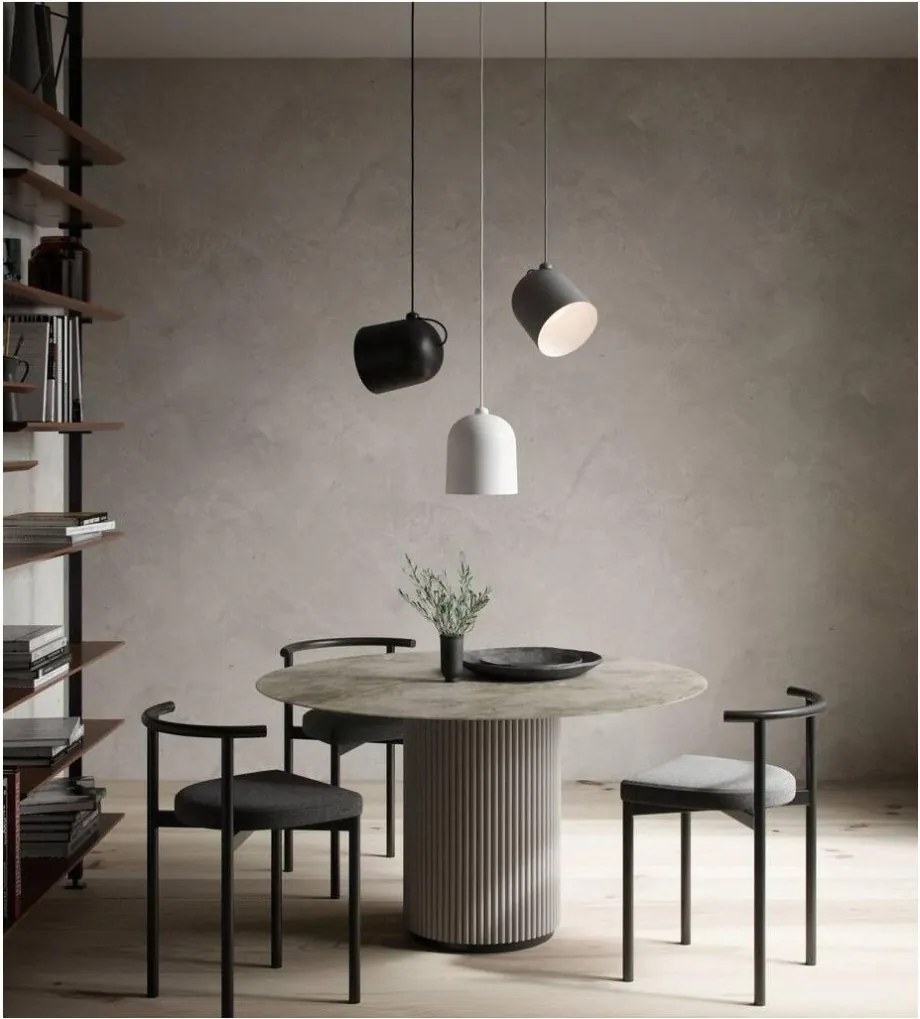 NORDLUX 2020673001 ANGLE Modern Függesztett Lámpa Fehér, Szürke E27 IP20