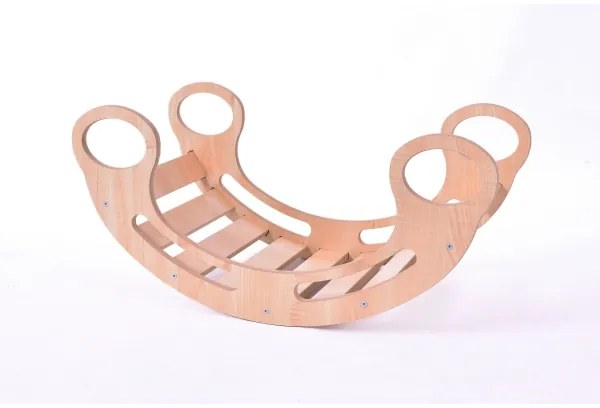 Multifunkciós Montessori hinta juharfa kivitelben