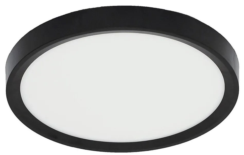 Fulgur Fulgur s-42585-LED Mennyezeti lámpa érzékelővel NOMY-S 18W/230V 3000/4000/6000K IP40 fekete FG42585
