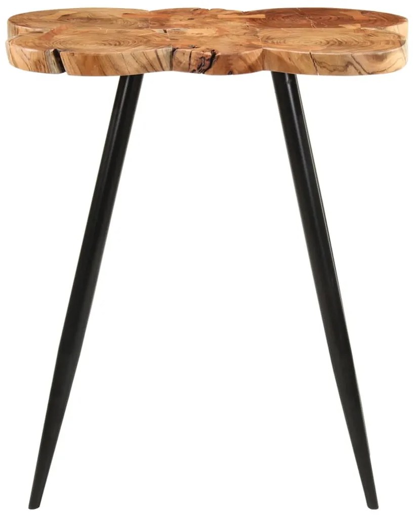 Tömör akácfa rönk bárasztal 90 x 54 x 105 cm