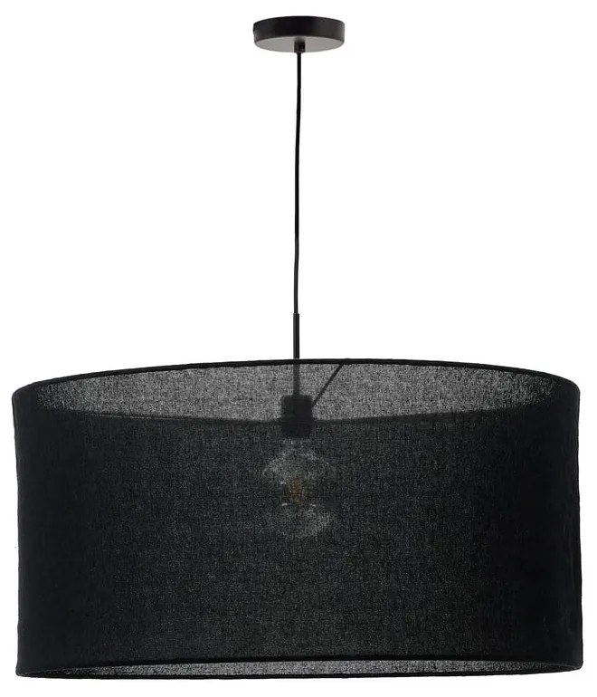 Fekete lámpabúra ø 80 cm Mariela – Kave Home