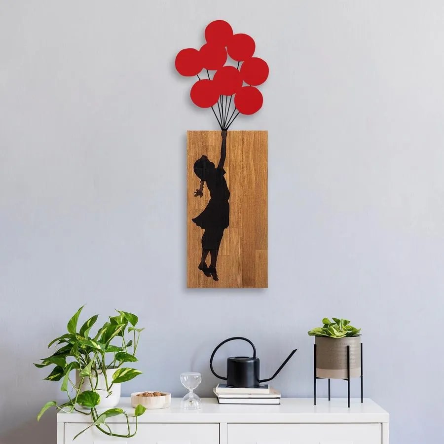 Fa fali dekoráció, Banksy - 17